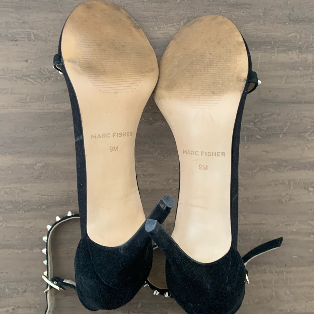 Marc Fisher studded strappy heels size 9 - Picture 5 of 6